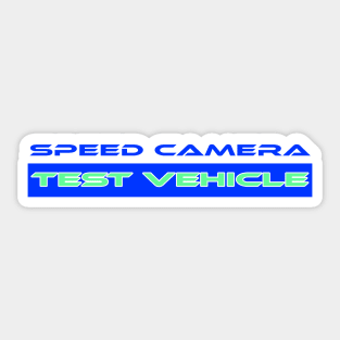 Speed camera tester, speed camera (5) Sticker